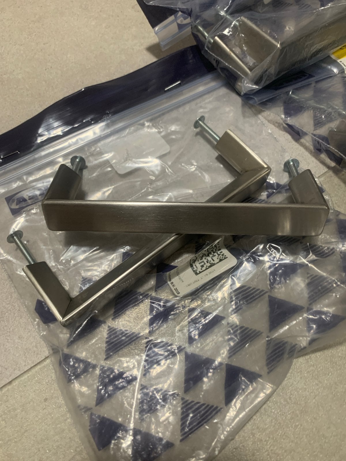 IKEA Grevsta Handgrepen RVS (8 stuks), Overige typen, IKEA, Ophalen of Verzenden, Metaal