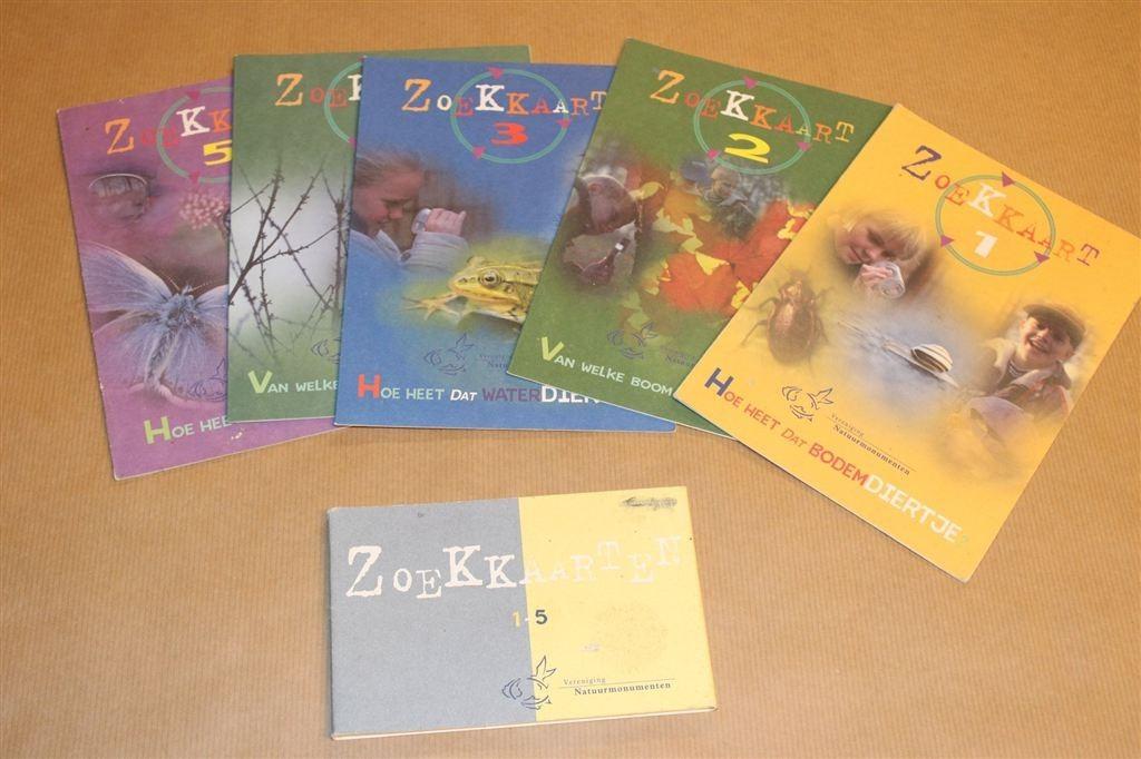 Zoekkaarten 1–5 — Natuurherkenning voor Jong en Oud, Boeken, Ophalen of Verzenden, Gelezen