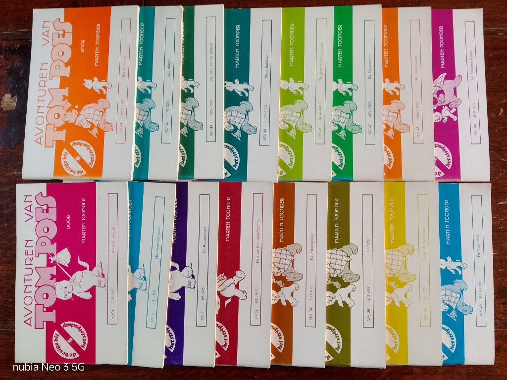 De avonturen van Tom Poes, Boeken, Stripboeken, Gelezen, Ophalen of Verzenden, Marten Toonder studios, Meerdere stripboeken