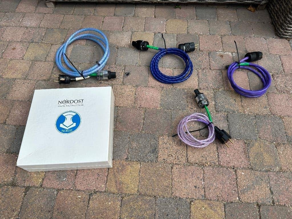 Originele Nordost demo-kabels, Nordost, Verzenden, Nordost, Zo goed als nieuw