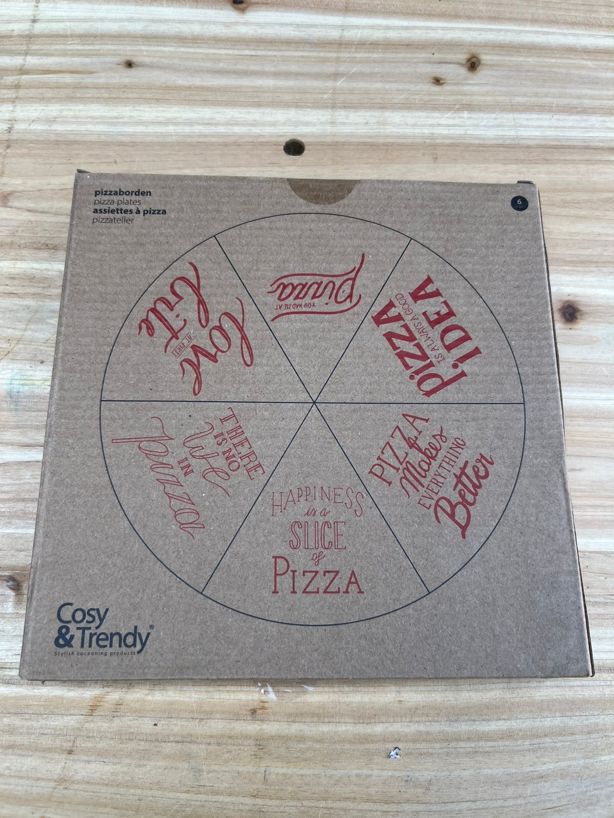 Partij xl pizzaborden sets 312 x set nieuw, Ophalen, Z, C, C