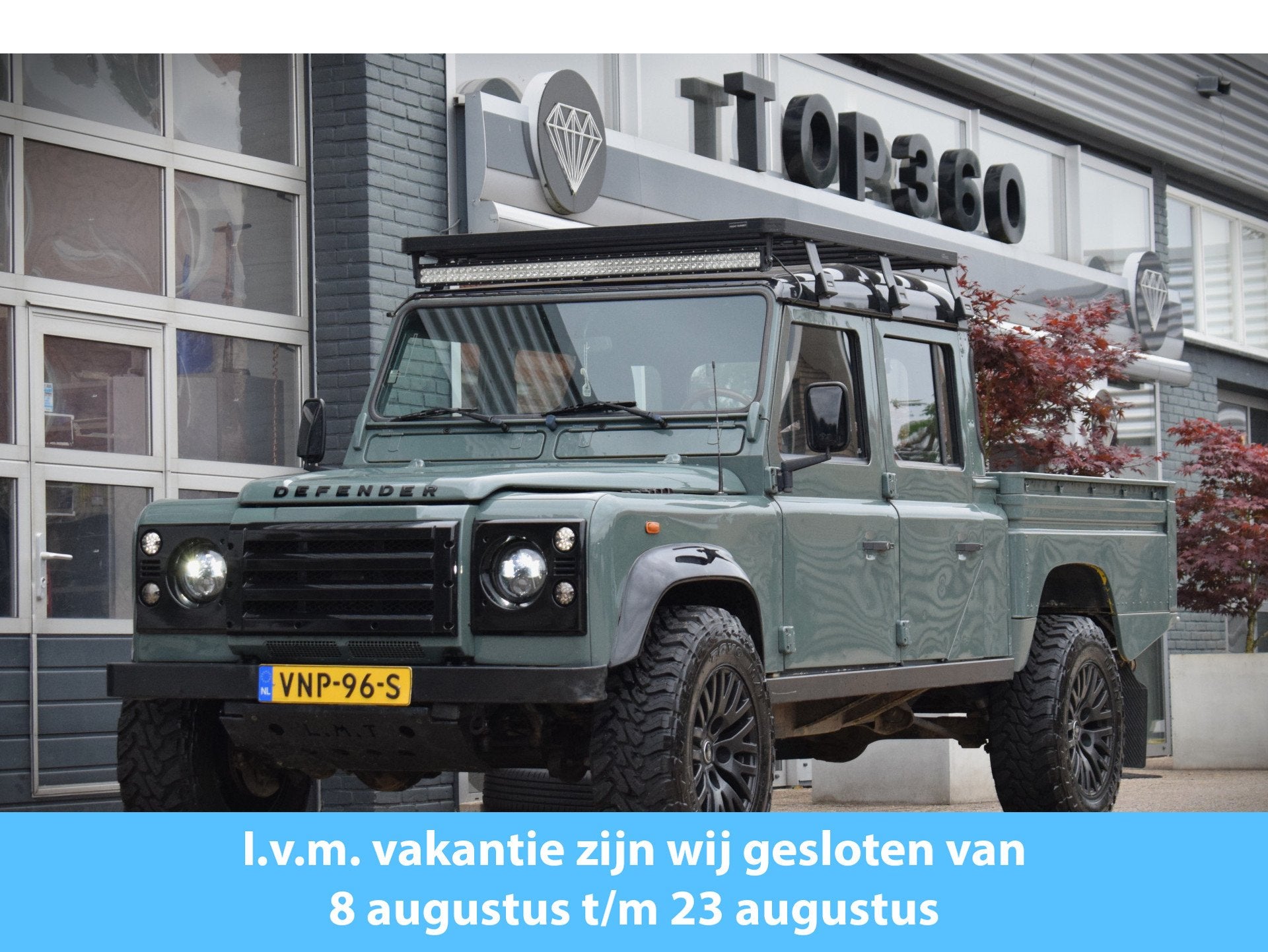Land Rover Defender 2.5 Td5 SW 130" SE Keswick Green | Sawto, Auto's, Gebruikt, Zwart, 2495 cc, 122 pk