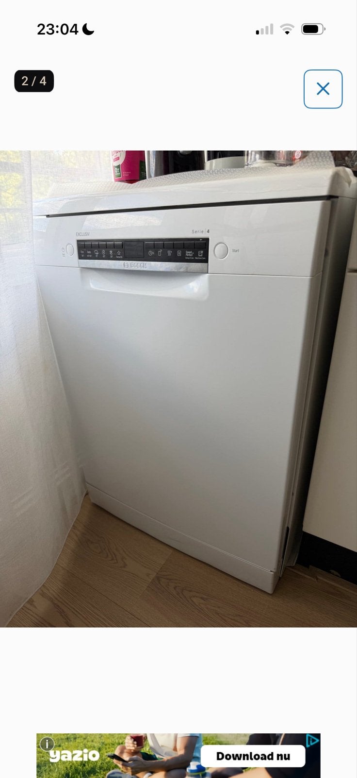 Bosch Serie 4 Vrijstaande Vaatwasser - Zo goed als nieuw, 60 cm of meer, Eco programma, Ophalen of Verzenden, Zo goed als nieuw