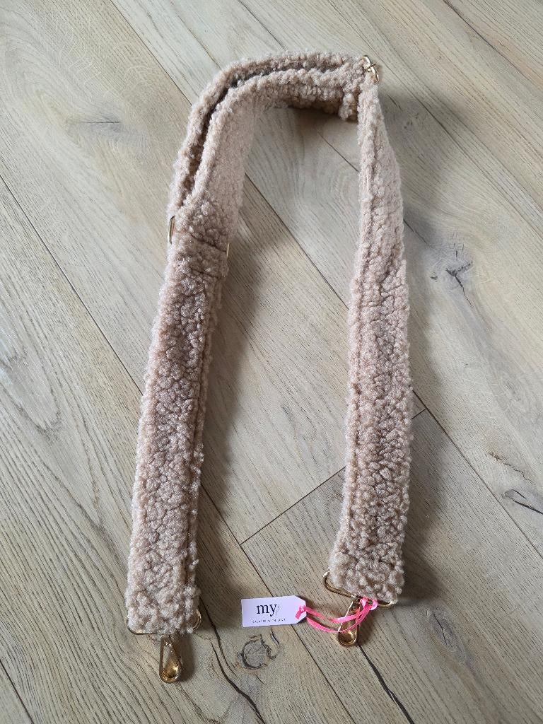 My Jewellery bag strap tasband tasriem teddy beige, Ophalen of Verzenden, Nieuw, Beige, Overige typen