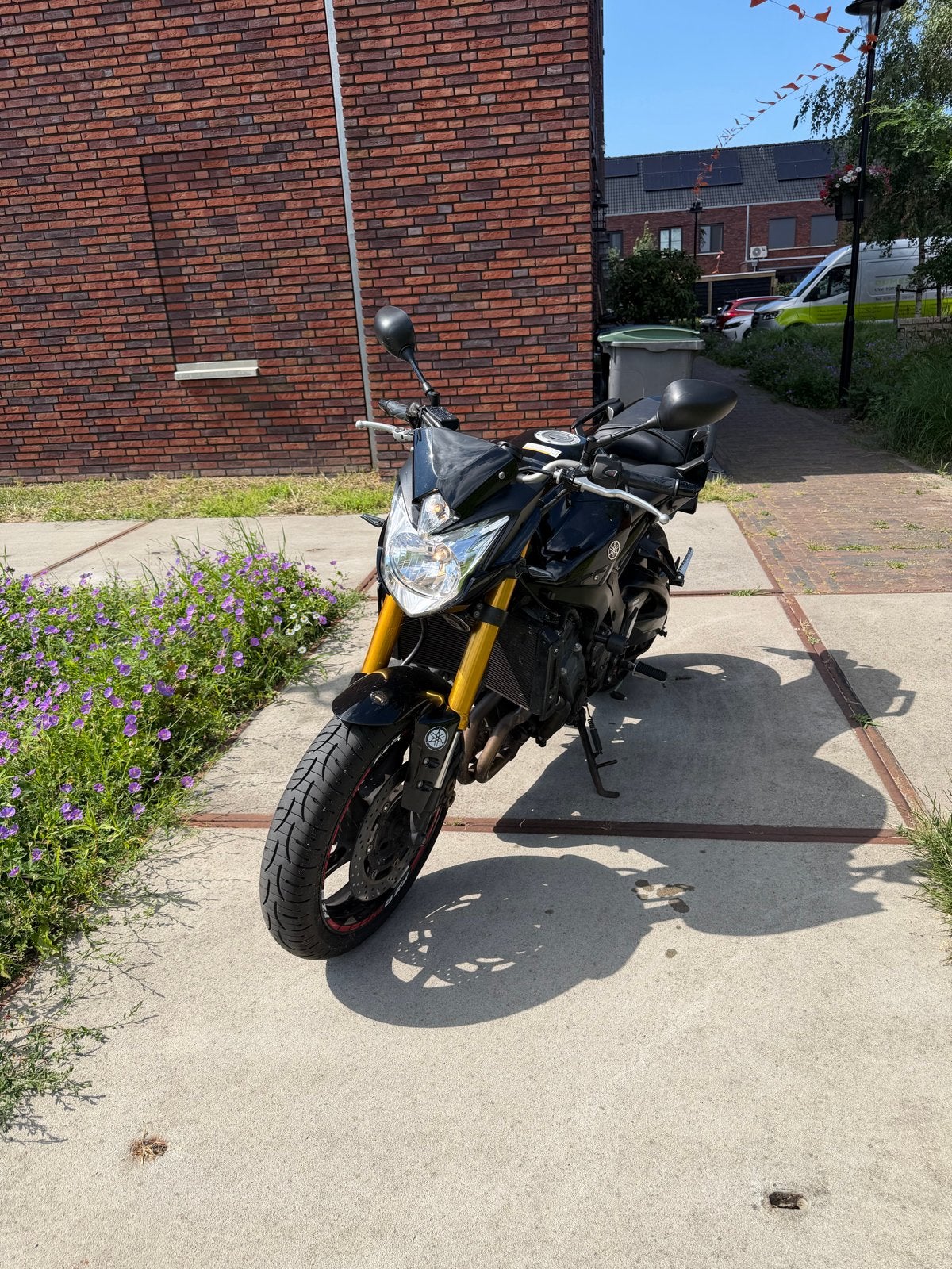 Yamaha FZ8 Naked Bike - Zwart, Bouwjaar 2011. Goede Staat, Motoren, Sportuitlaat, 4 cilinders, Motorrijbewijs A, Gebruikt