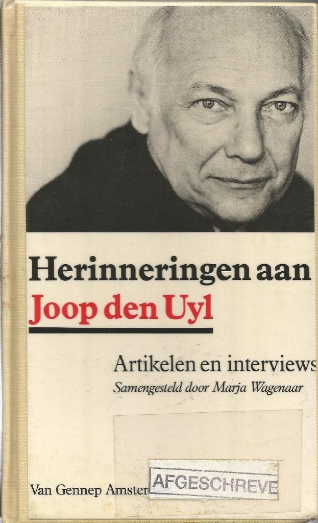 Herinneringen aan Joop den Uyl, Ophalen of Verzenden, Gelezen, Overige onderwerpen, Nederland