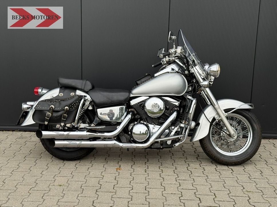 STOERE KAWASAKI VN 1500 CLASSIC (bj 1999) 55,698 km REMUS, Motoren, Motoren | Kawasaki, 2 cilinders, Bedrijf, KAWASAKI, Meer dan 35 kW