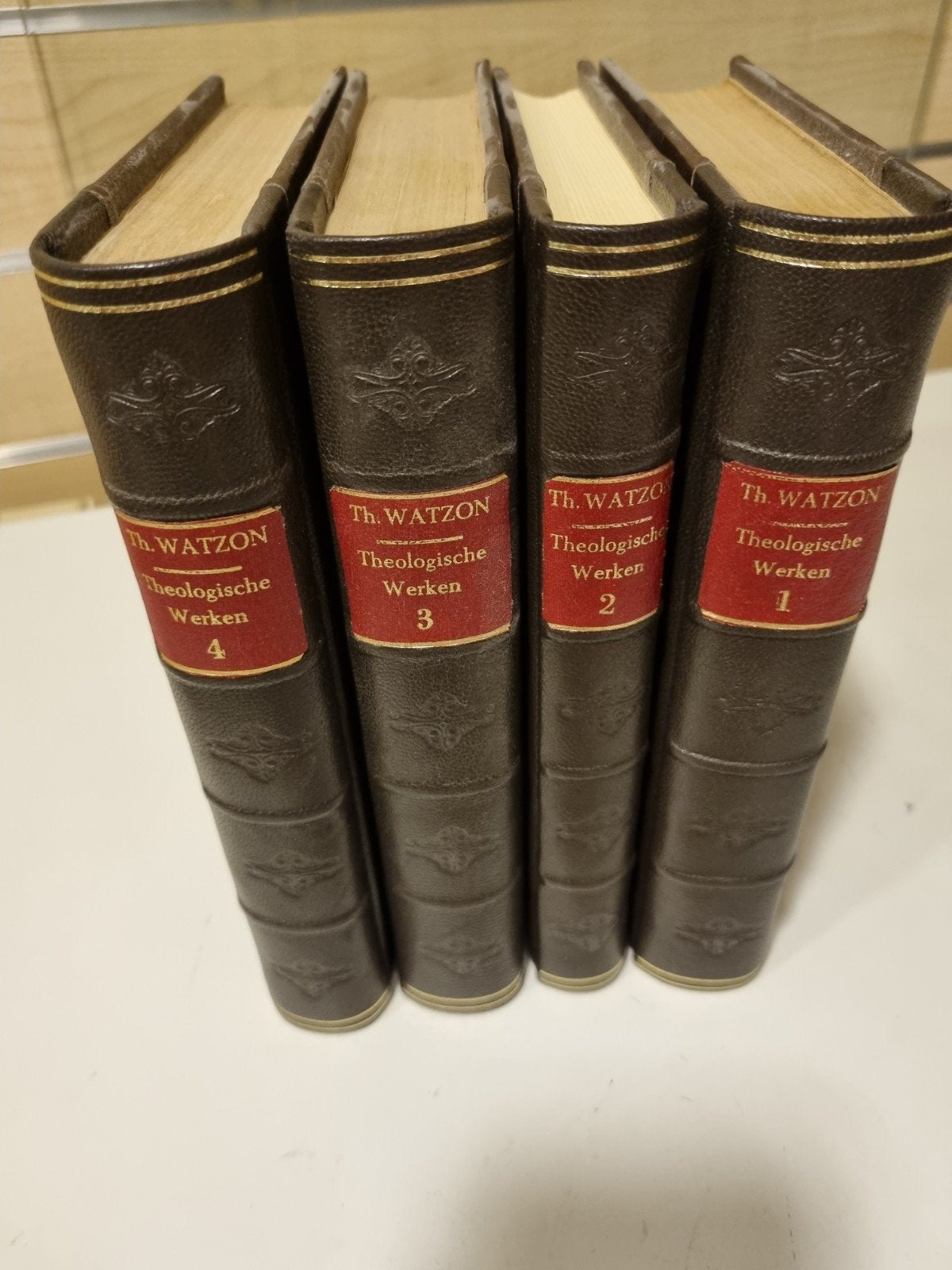 Thomas Watzon. Theologische werken. 4 delen., Boeken, Ophalen of Verzenden, Gelezen, Christendom | Protestants
