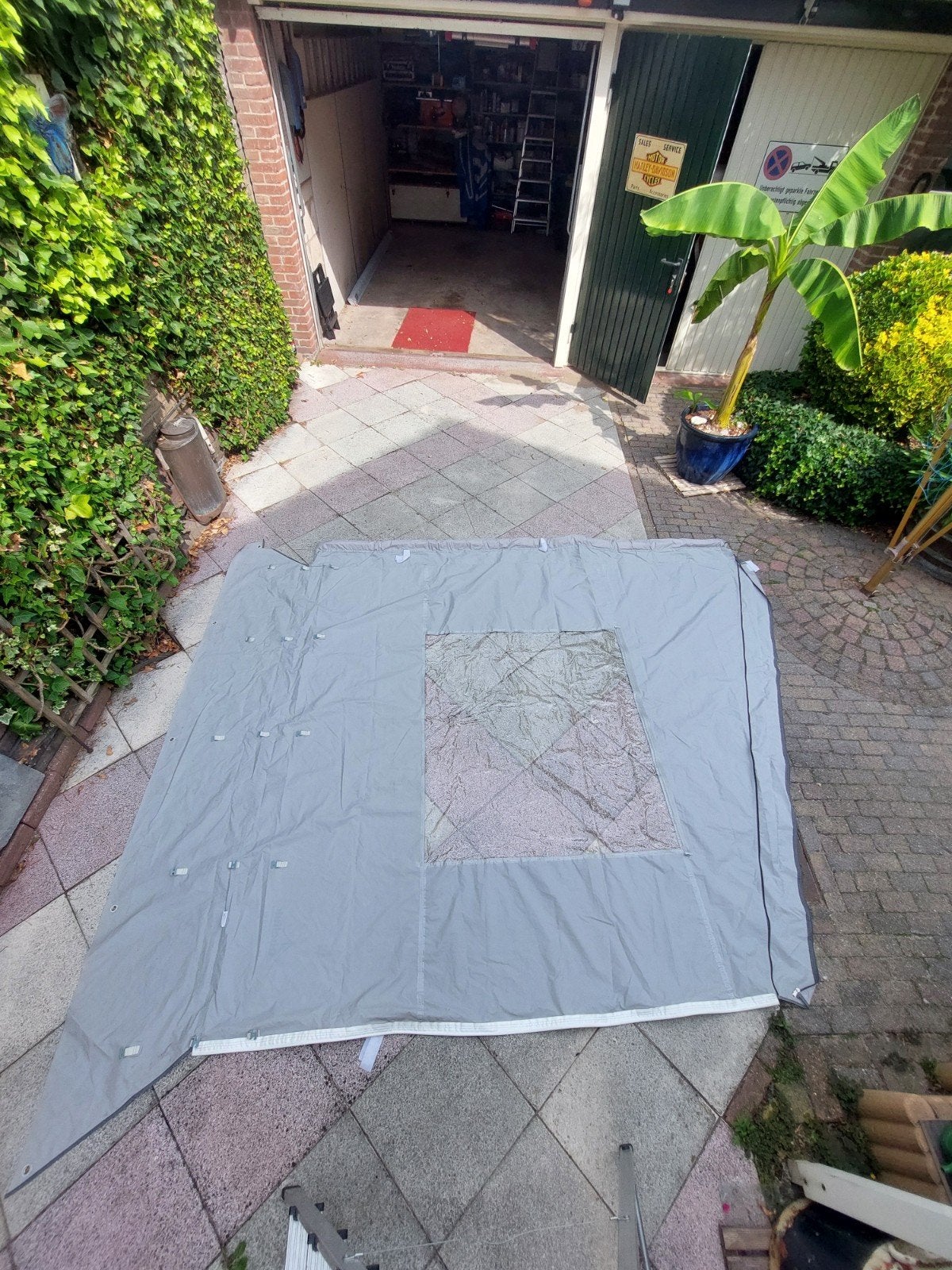 Zijwand voor luifel Obelink 250 XL, Ophalen of Verzenden, Zo goed als nieuw