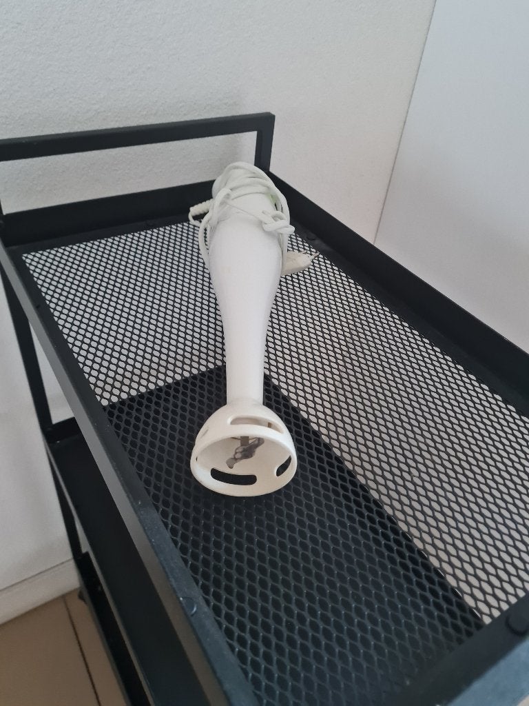 Handmixer - Wit met Groene accenten, Minder dan 1 liter, Ophalen of Verzenden, Gebruikt, 1 snelheid