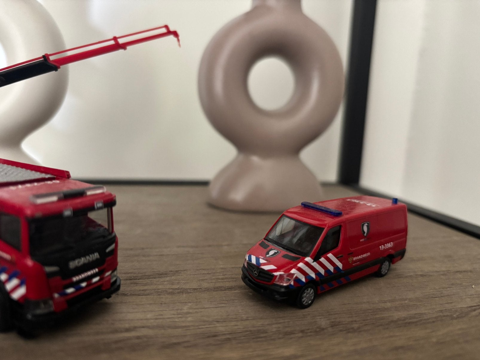 MB Brandweer 13-3363 coldcut cobra 1:87, Ophalen of Verzenden, Zo goed als nieuw, Bus of Vrachtwagen, Overige merken
