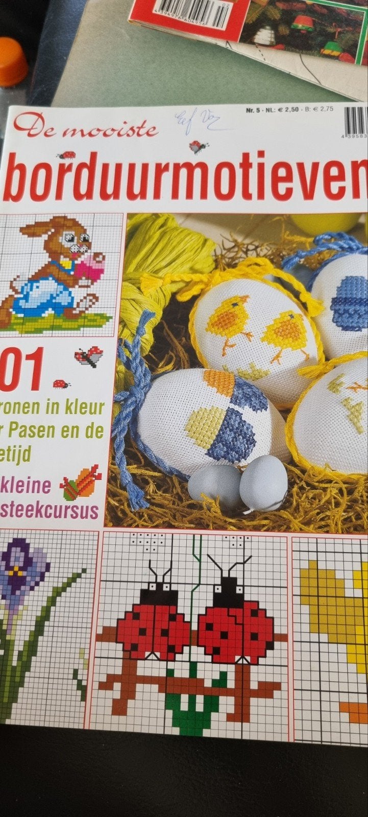 Borduur boekjes end, Hobby en Vrije tijd, Ophalen of Verzenden, Patroon