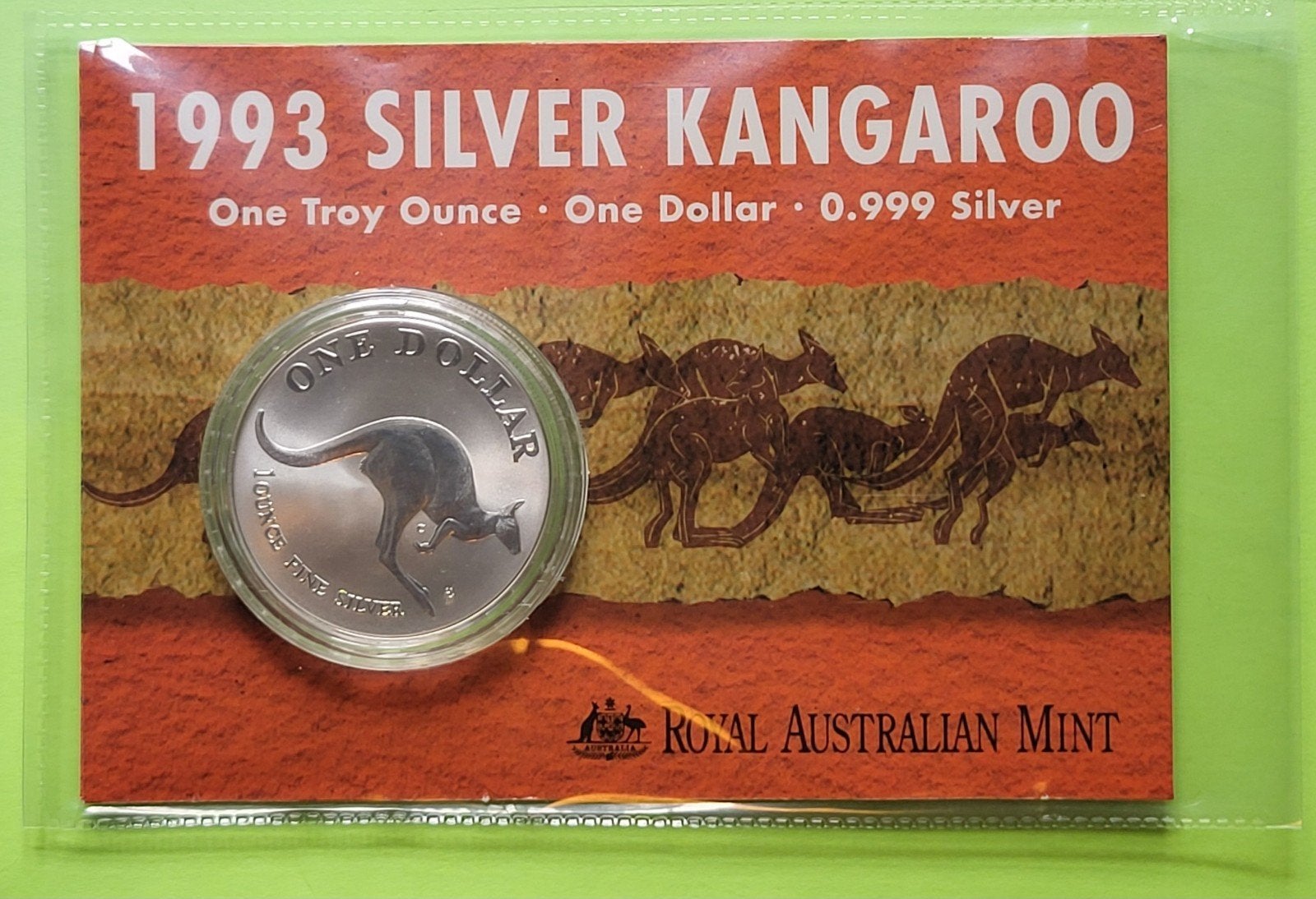 Kangaroo 1993 en andere - 1 oz zilver, Verzenden, Zilver