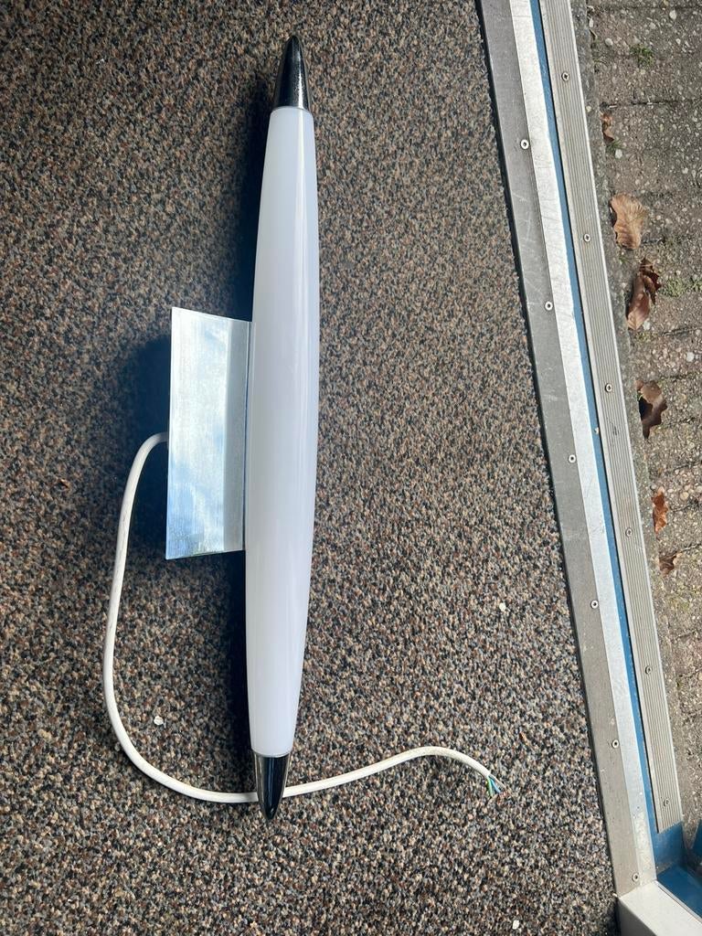 Ikea badkamer led lamp 2x, Huis en Inrichting, Lampen | Wandlampen, Ophalen of Verzenden, Gebruikt, Glas