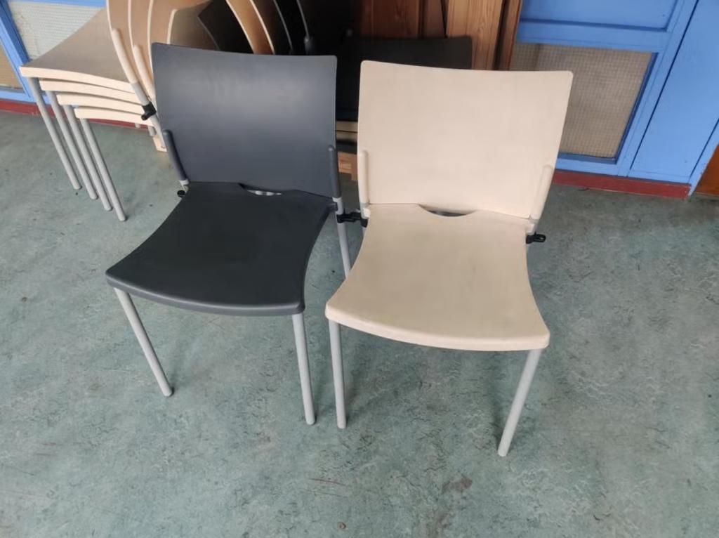 11 stoelen, Ophalen of Verzenden, Gebruikt, Grijs