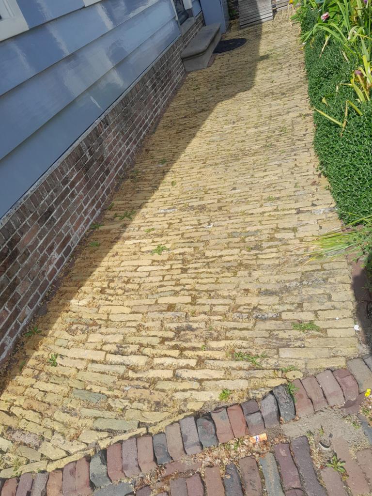 Oude gebakken  boerengeeltjes 20 m2 prijs op aanvraag, Tuin en Terras, Tegels en Klinkers, Gebruikt, Keramiek, Klinkers, Ophalen of Verzenden
