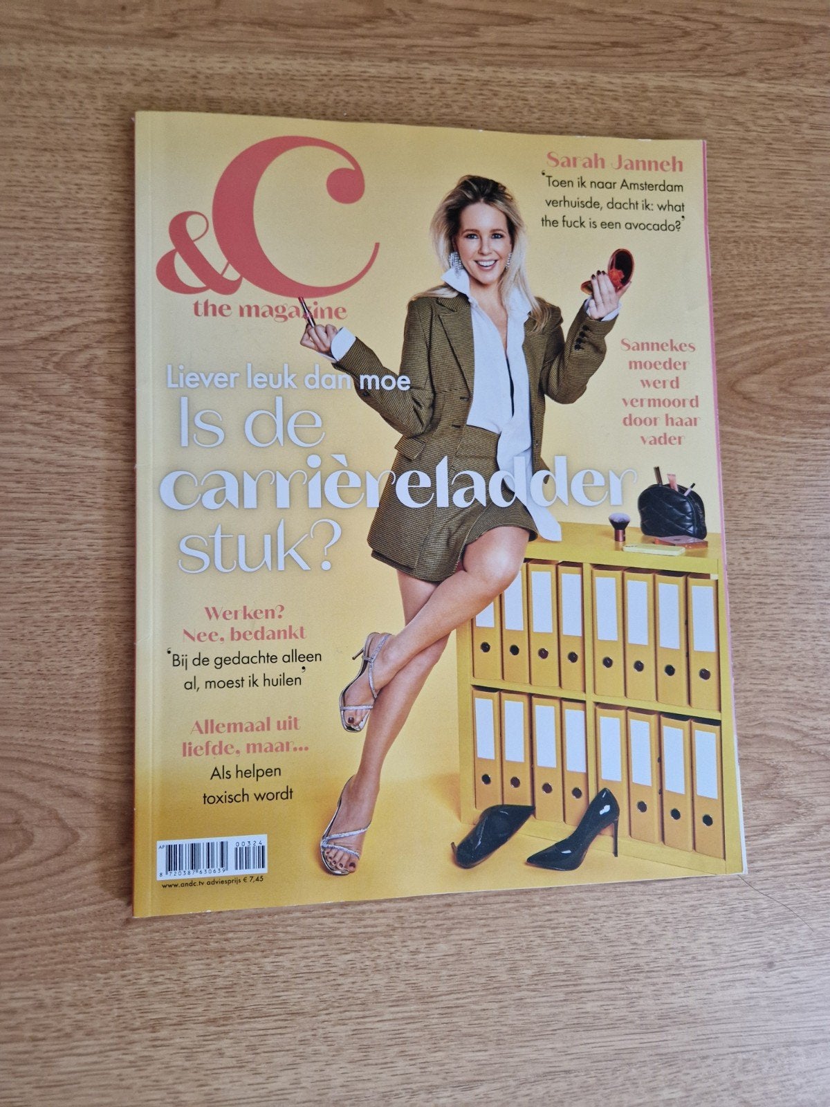 Magazine &C Chantal Janzen, Boeken, Ophalen of Verzenden, Zo goed als nieuw, Glossy