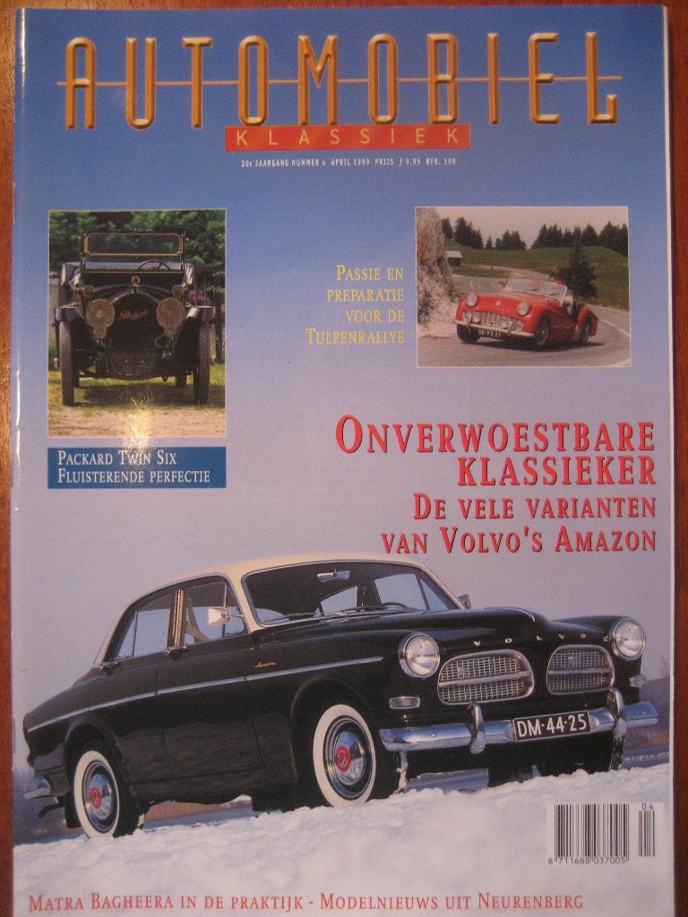 Het Automobiel 4 1999 Matra Bagheera, Volvo Amazon, Packard, Ophalen of Verzenden, Nieuw, Volvo