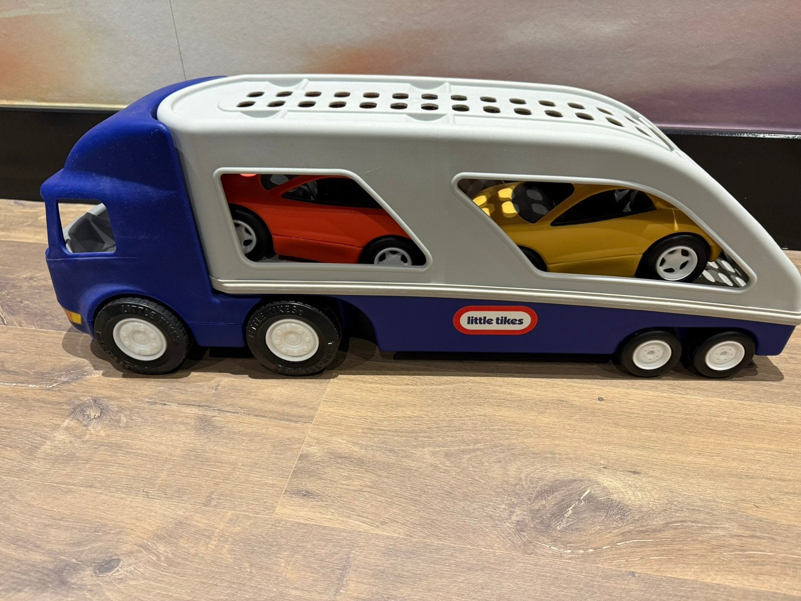 Little tikes autotransporter, Ophalen, Gebruikt