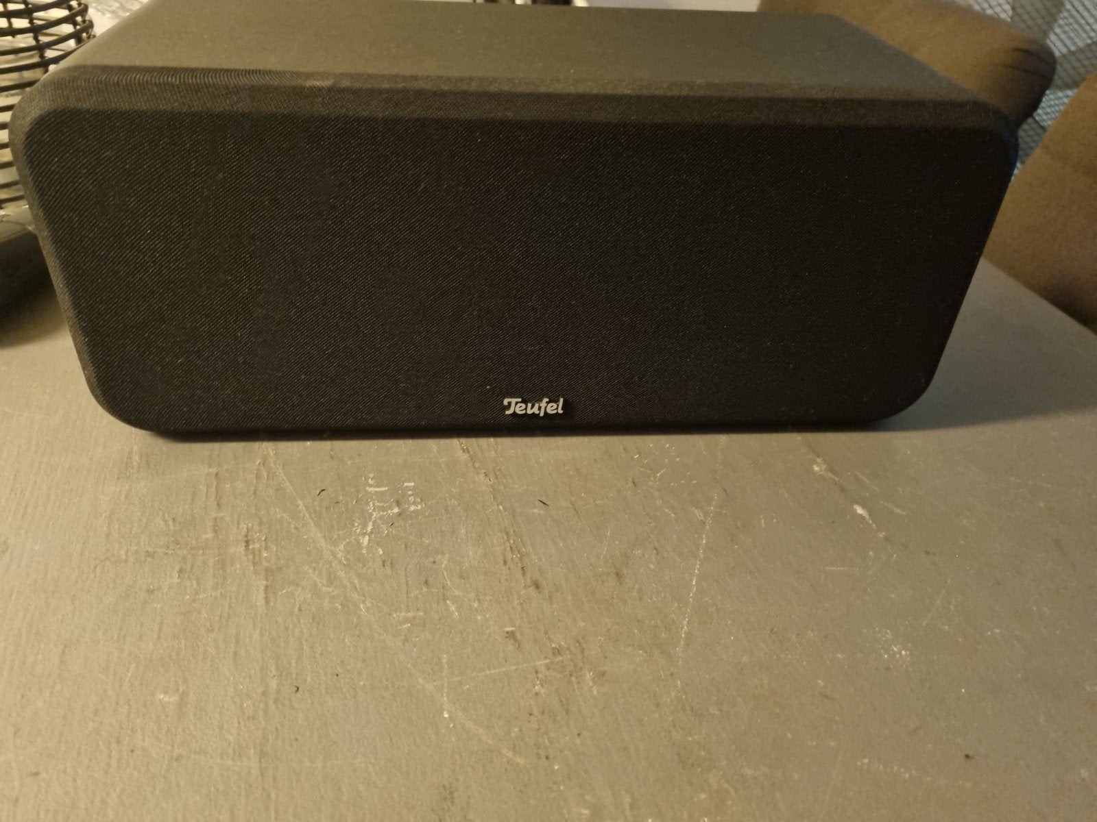 teufel centerspeaker, Audio, Tv en Foto, Overige merken, Ophalen of Verzenden, Zo goed als nieuw, 60 tot 120 watt
