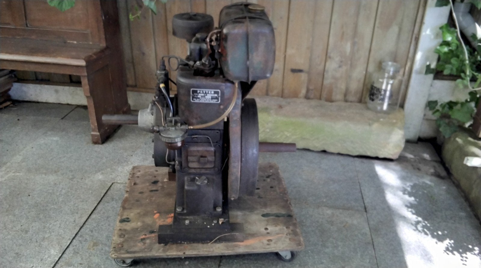 Stationaire motor PETTER Paz1 Dieselmotor, Verzenden