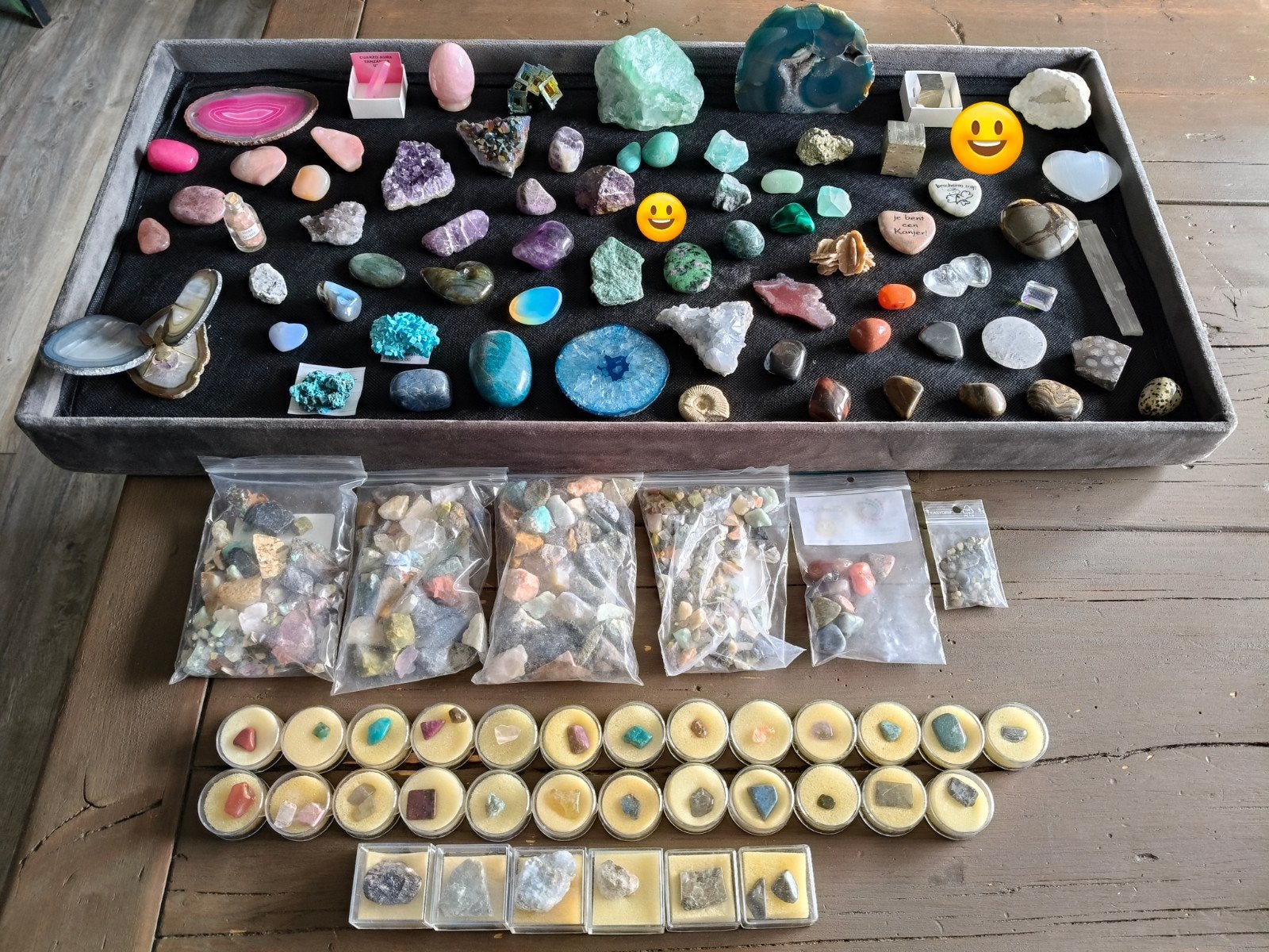 grote set edelstenen, Ophalen of Verzenden