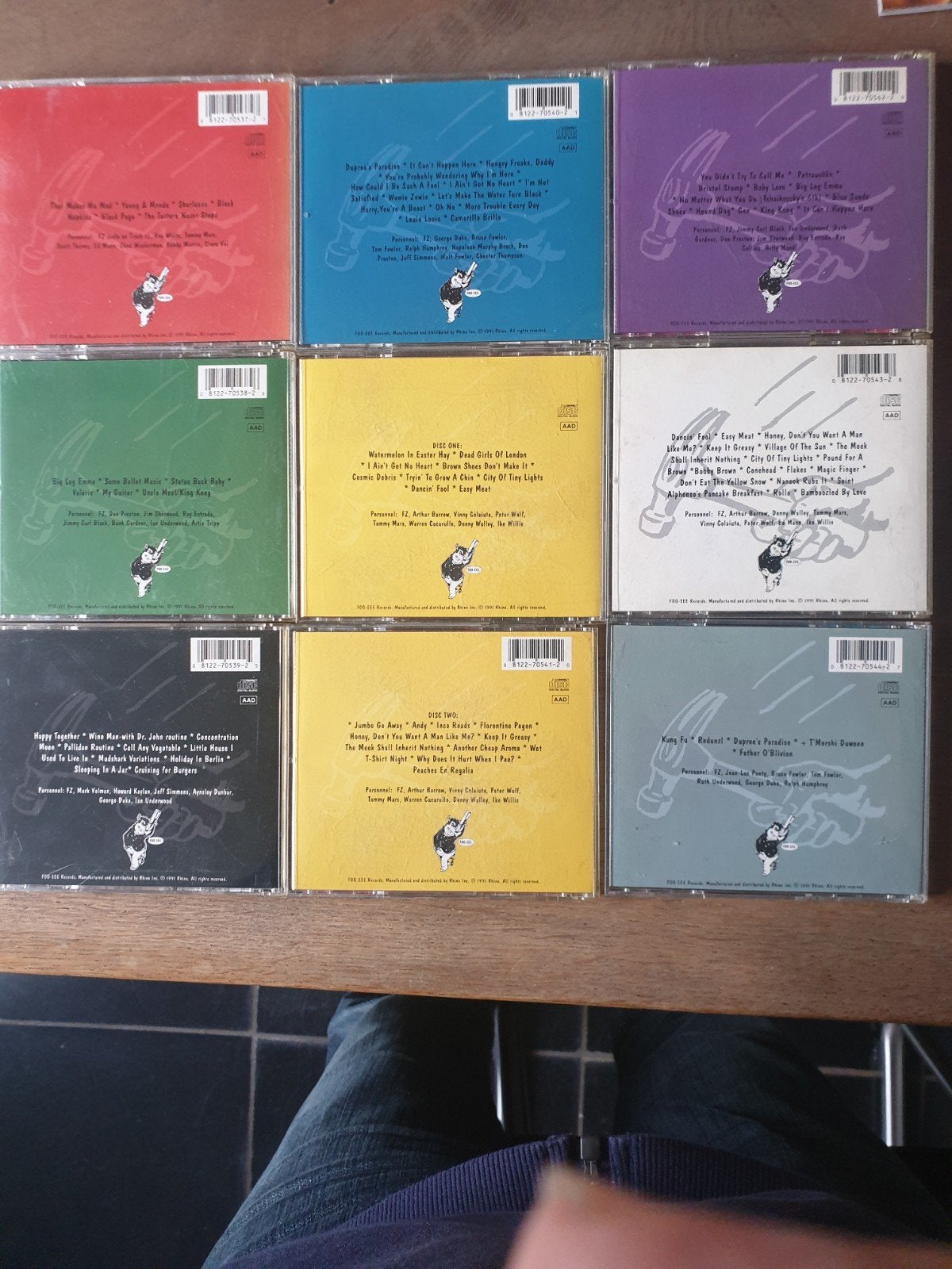 Frank Zappa : BEAT THE BOOTS 1 CD'S, Ophalen of Verzenden, Zo goed als nieuw, Poprock