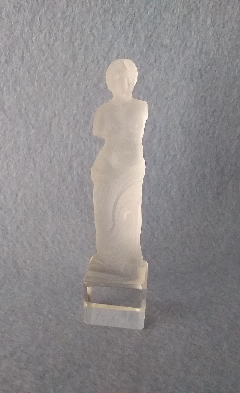 glas, Venus van Milo., Ophalen of Verzenden, Gebruikt, Mens