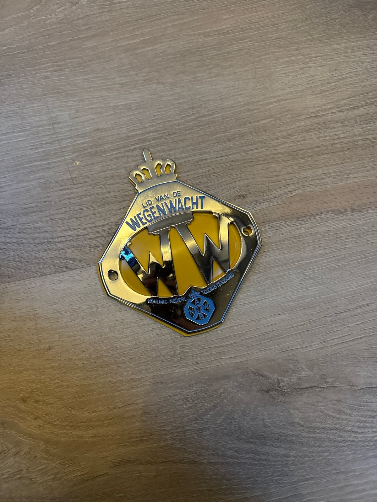 ANWB Wegenwacht embleem, Ophalen of Verzenden, Zo goed als nieuw