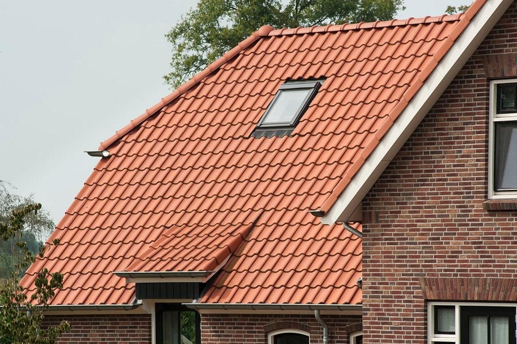 Madura dakpan Natuurrood ca 212 m2 UITVERKOOP !!, Ophalen, Steen of Klei, Nieuw, 15 m² of meer