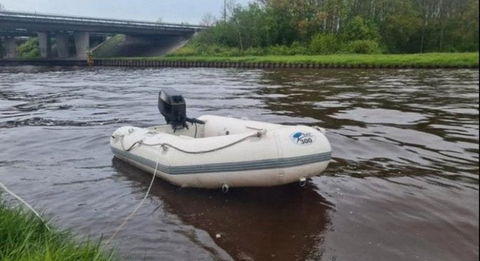 Jilong iso6186 opblaasboot met mercury motor!, Ophalen of Verzenden, Zo goed als nieuw