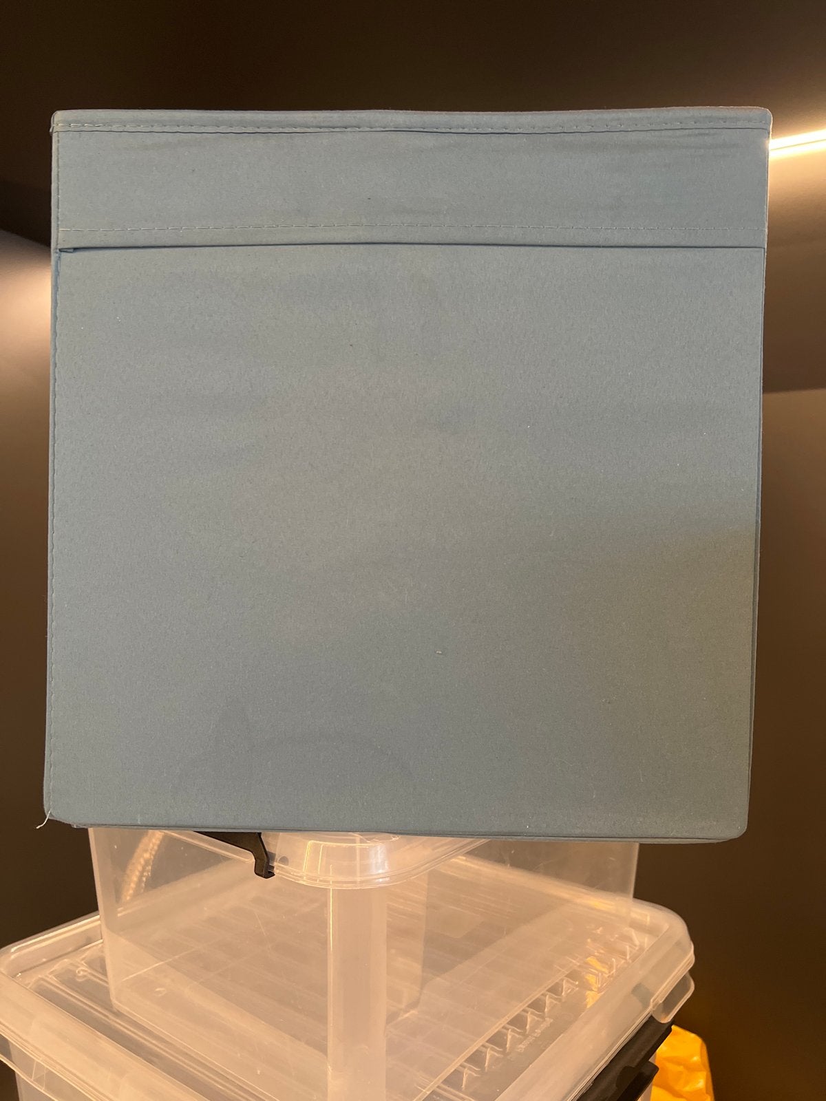 IKEA DRÖNA Opbergbak - Blauw - 33x38x33 cm - Nieuwstaat, Ophalen, Nieuw, 5 – 50, Minder dan 50 cm
