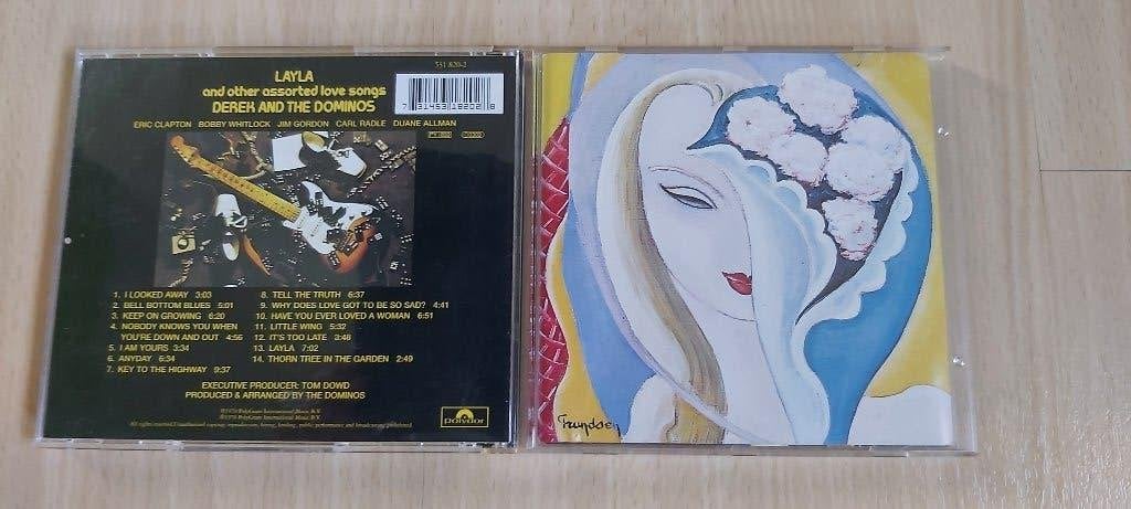 Derek and the Dominos Layla CD (Duane Allman Eric Clapton), Pop, Ophalen of Verzenden, Zo goed als nieuw, Album