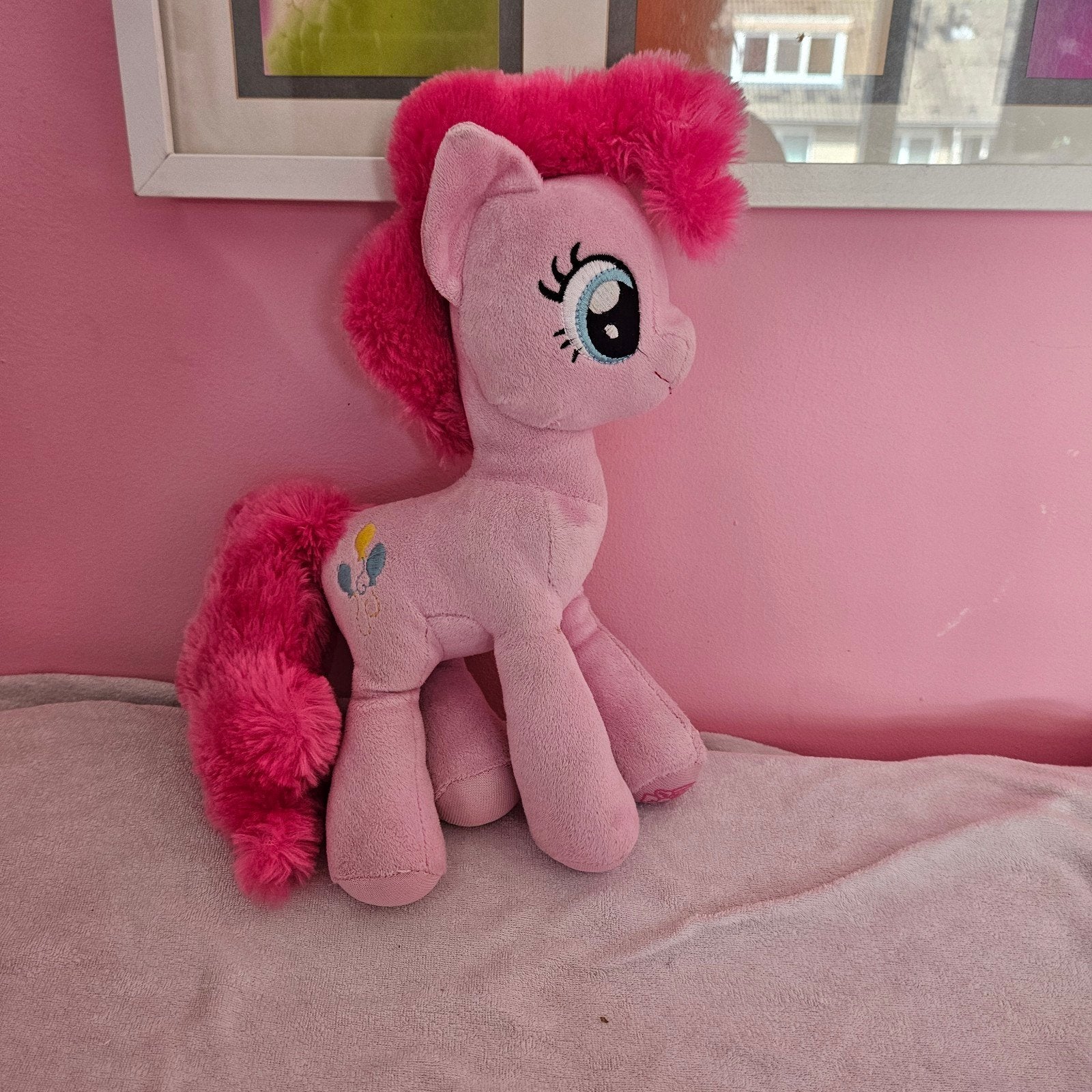 My little pony knuffel roze pinky pie, Kinderen en Baby's, Ophalen of Verzenden, Zo goed als nieuw