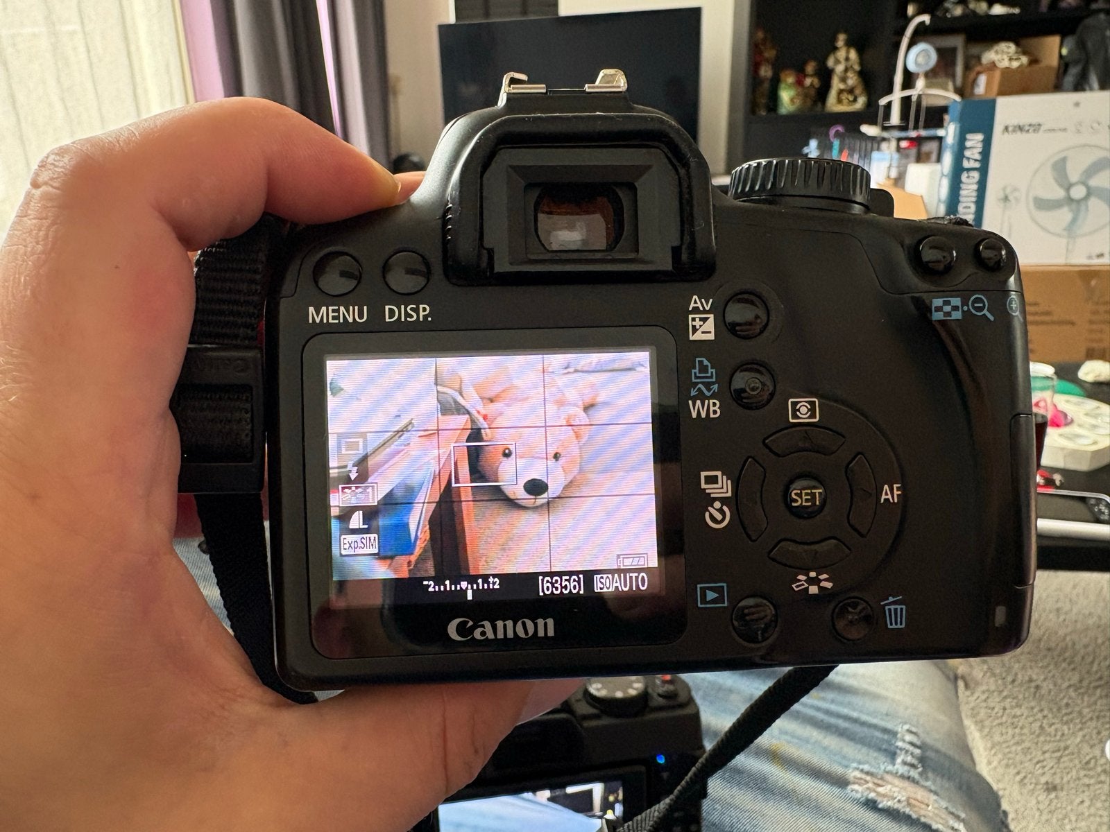 Canon EOS 1000D spiegelreflexcamera met accessoires, Ingebouwde flitser, Spiegelreflex, Canon, Ophalen of Verzenden