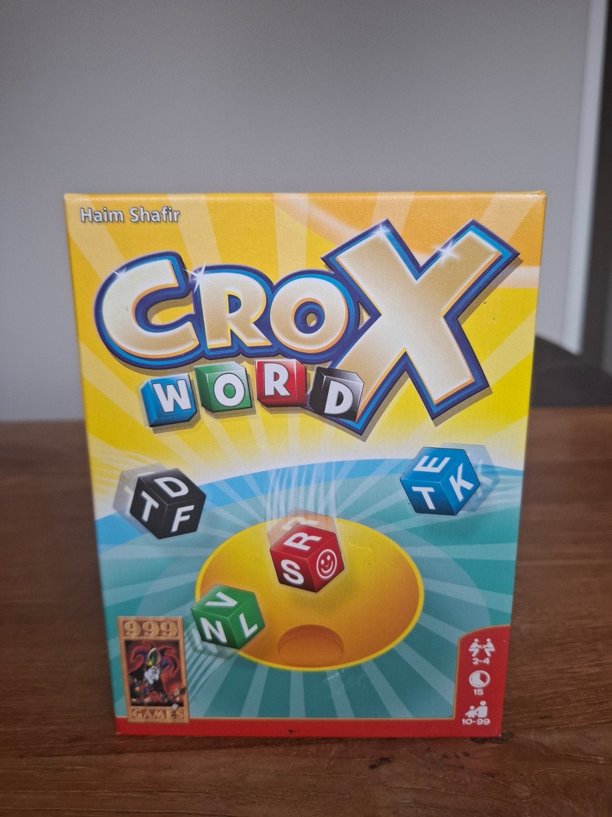 Crox Word - Het leuke woordspel van 999 Games, Vijf spelers of meer, Ophalen of Verzenden, Zo goed als nieuw, 999 Games
