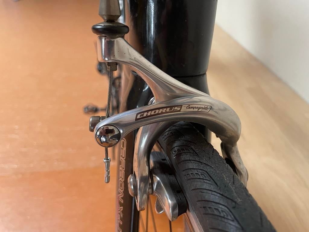 Red Bull Racefiets Carbon, Campagnolo, Nieuwe Ketting/Tandwi, Gebruikt, Carbon, 53 tot 57 cm, Ophalen