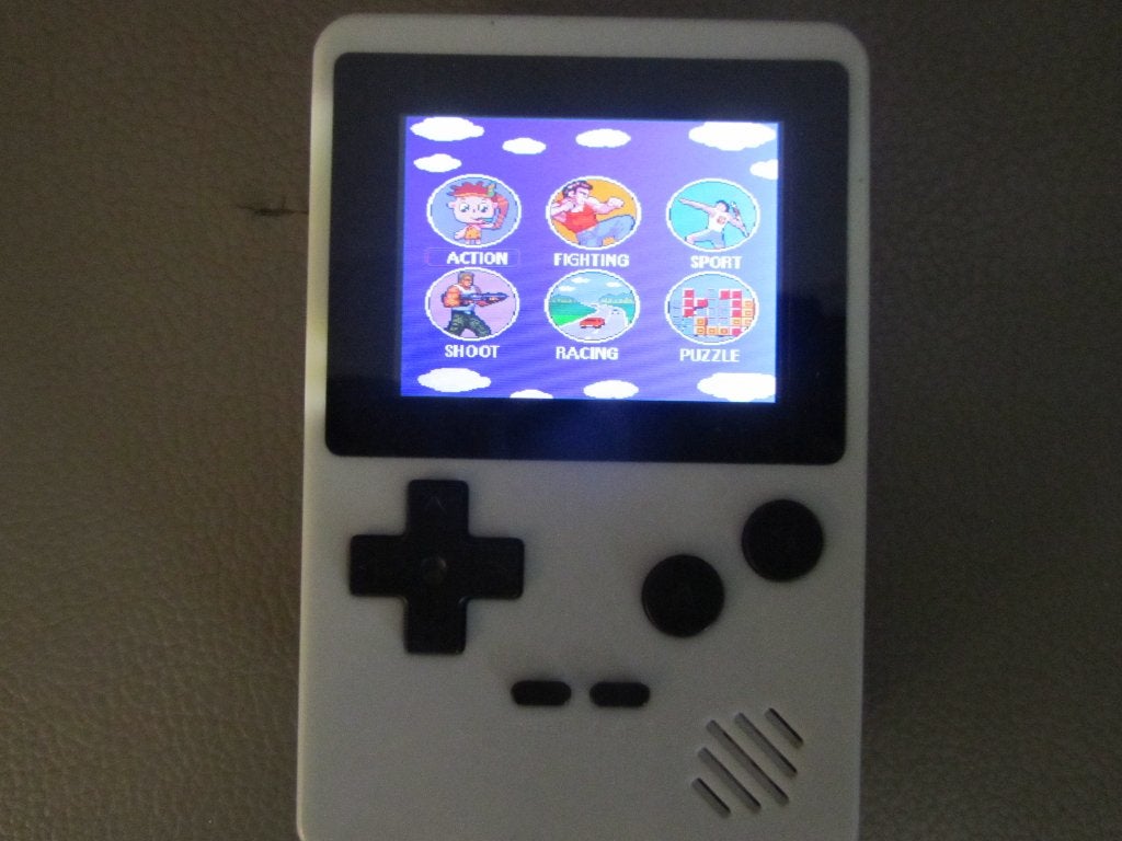 Retro Gaming Handheld Computer, Ophalen of Verzenden, Zo goed als nieuw, Overige modellen, Met games