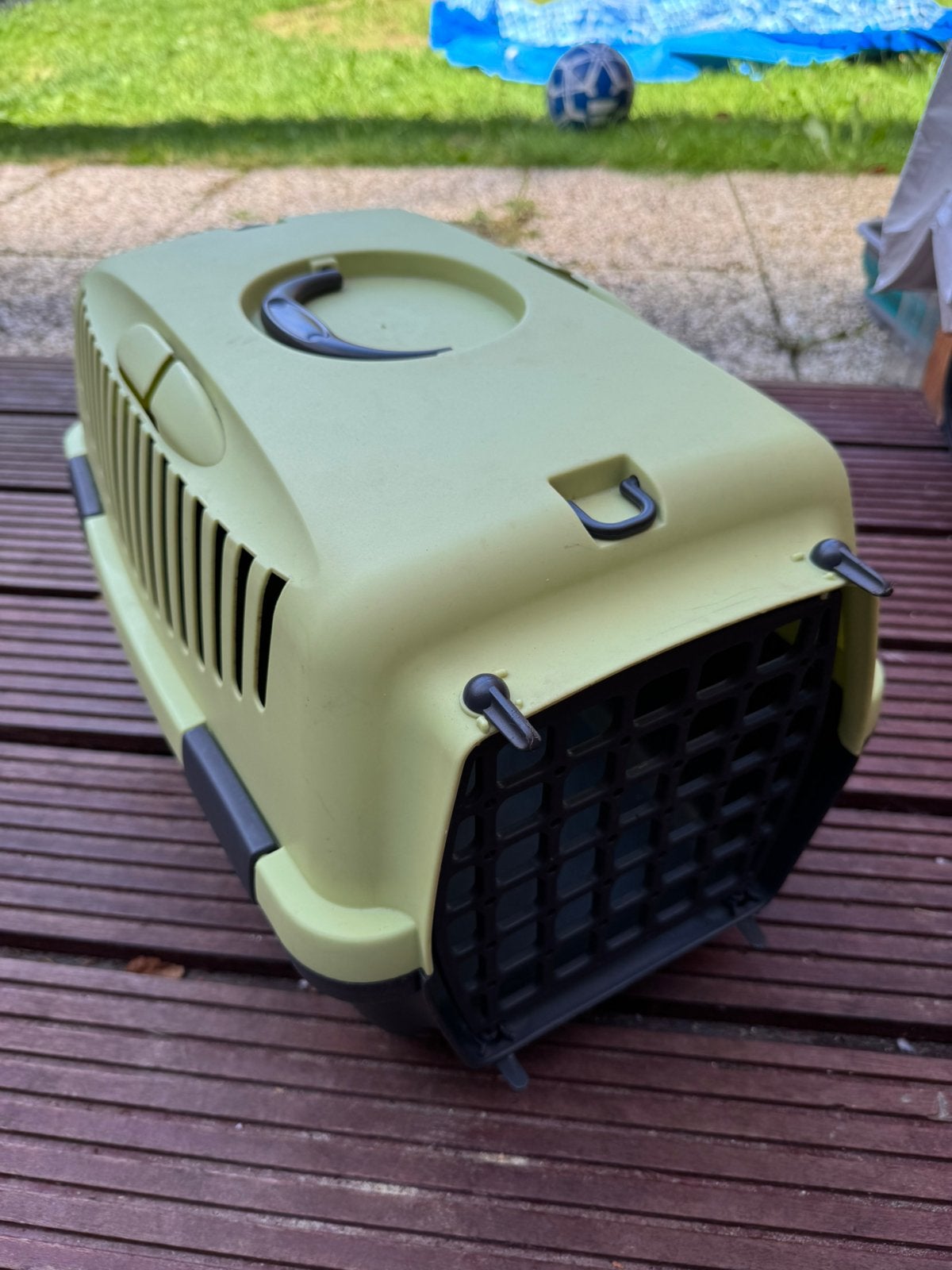 Katten transportbox reismandje, Ophalen, Zo goed als nieuw