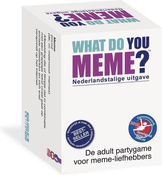 what do you meme? nederlandstalige editie, Ophalen of Verzenden, Zo goed als nieuw