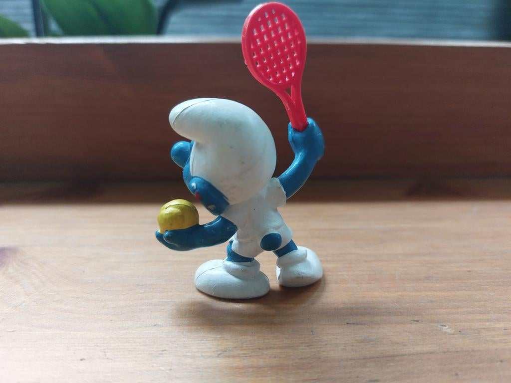 Tennis smurf 20093 De Smurfen, Verzamelen, Smurfen, Ophalen of Verzenden