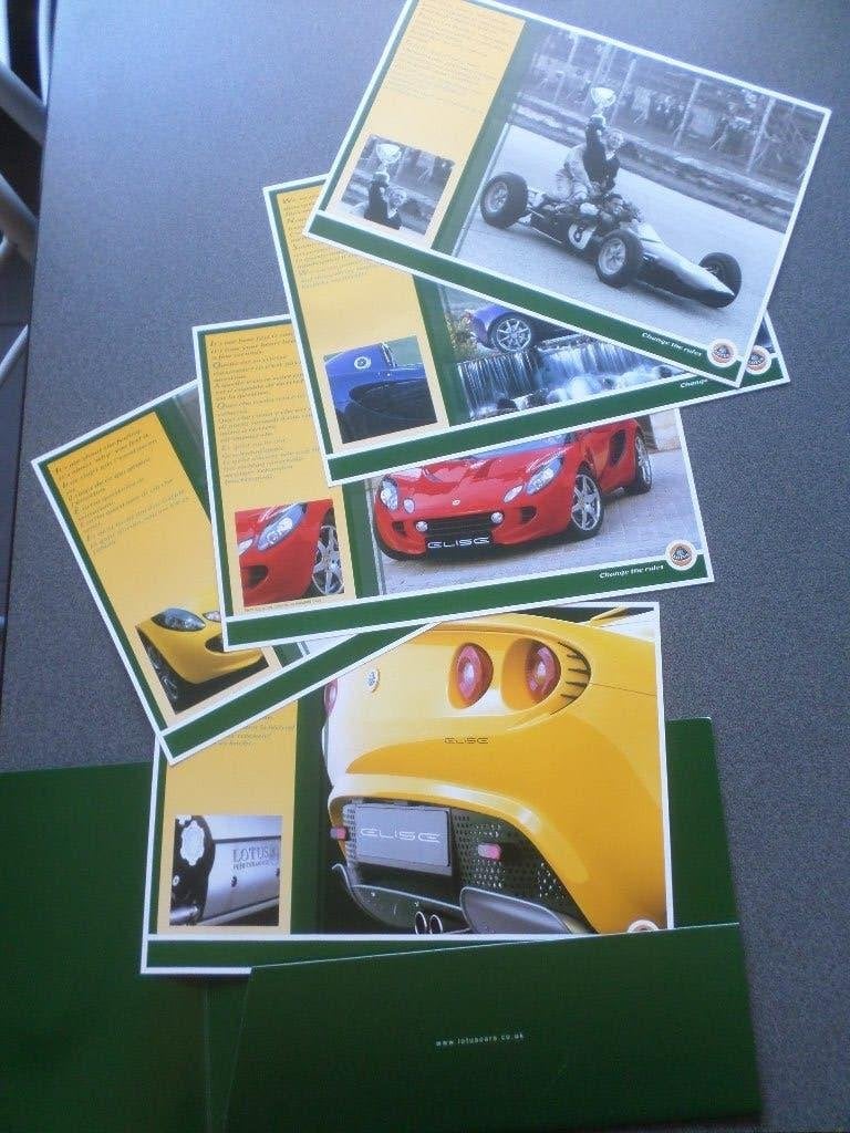 Lotus Elise map met fiches, Boeken, Ophalen of Verzenden, Zo goed als nieuw, Overige merken