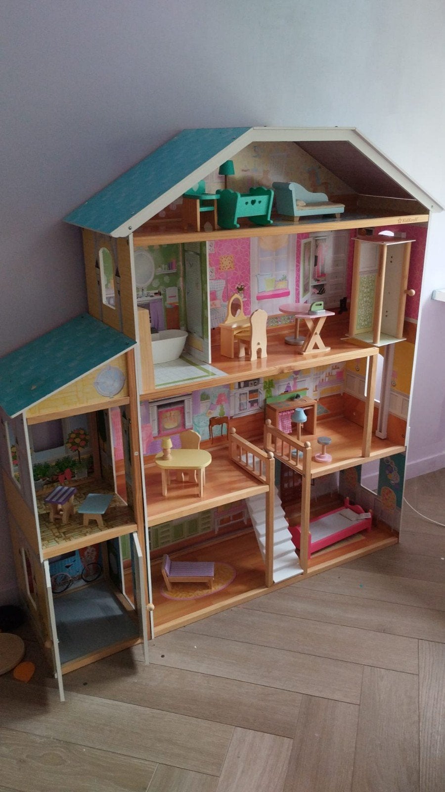 Kidkraft poppenhuis, Ophalen, Gebruikt, Poppenhuis