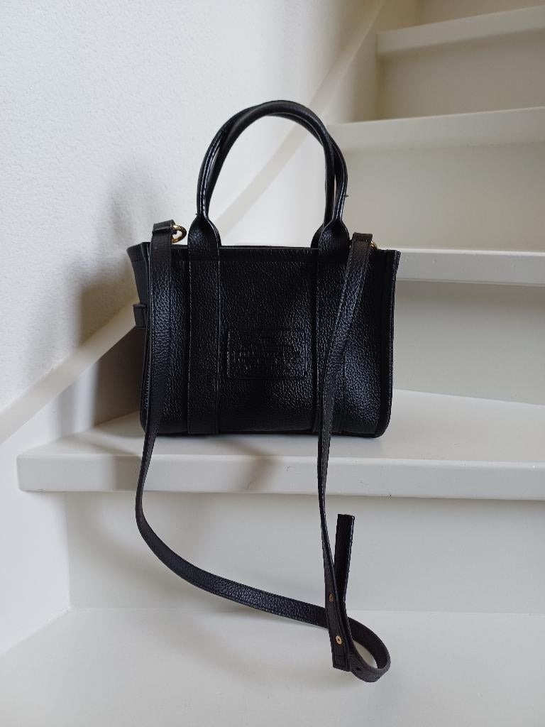 MARC JACOBS THE TOTE BAG TAS ZWART, Ophalen of Verzenden, Zwart, Handtas