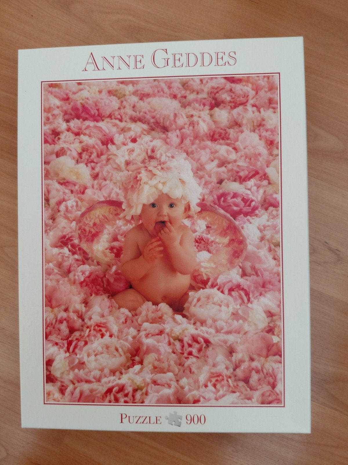 Anne Geddes - 900 stukjes - 666 x 476 mm, Ophalen of Verzenden, 500 t/m 1500 stukjes, Zo goed als nieuw, Legpuzzel