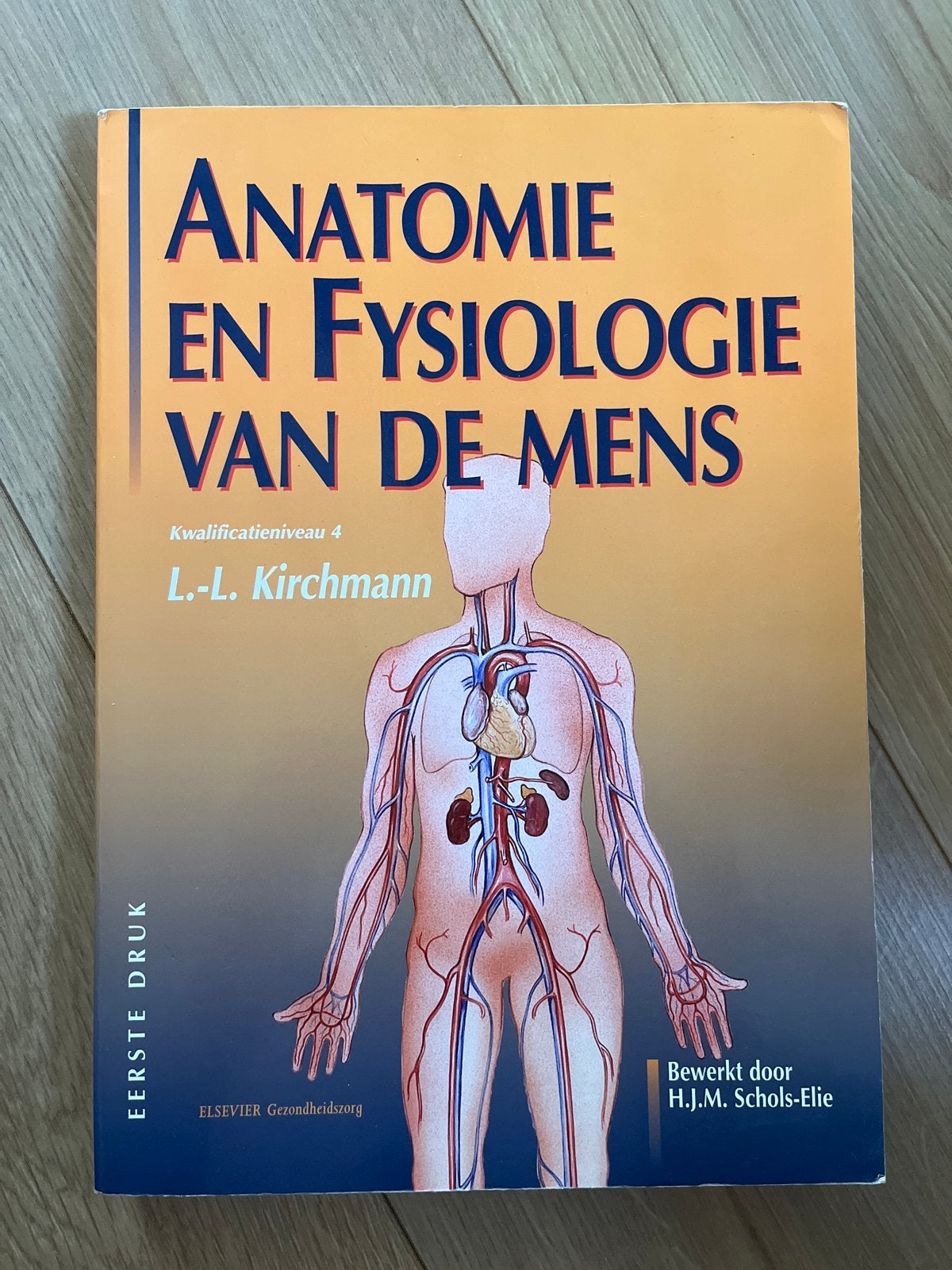 Anatomie en Fysiologie van de Mens - L.-L. Kirchmann, Ophalen of Verzenden, Beta, Zo goed als nieuw, MBO