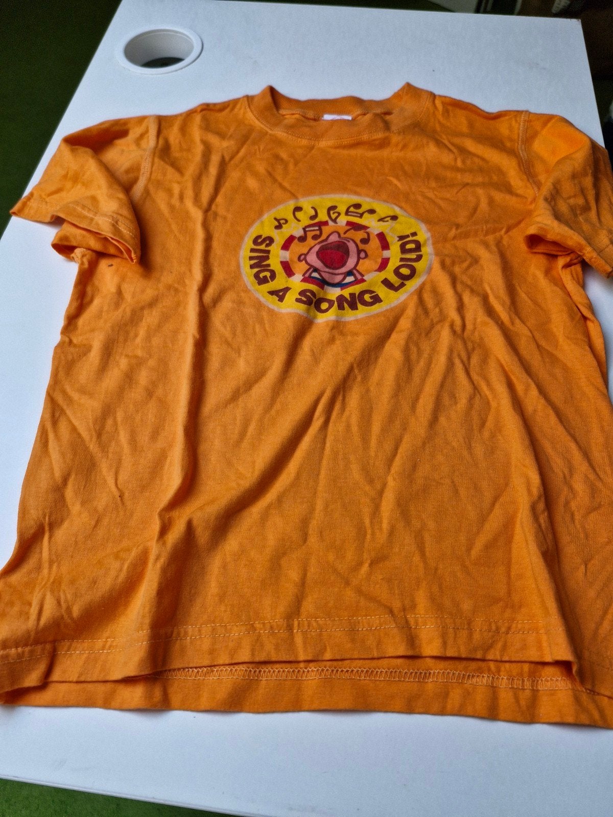 Nieuw Oilily T-shirt maat 128 - Oranje met print, Jongen of Meisje, Nieuw, Oilily, Ophalen of Verzenden
