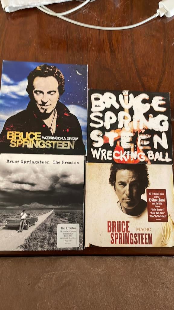 Bruce springsteen 4 cd’s, Ophalen of Verzenden, Zo goed als nieuw, Poprock
