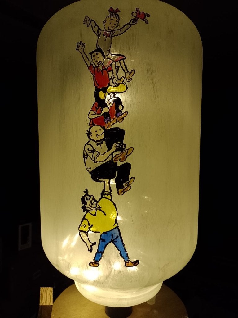 Straatversiering Suske en Wiske, Ophalen, Nieuw