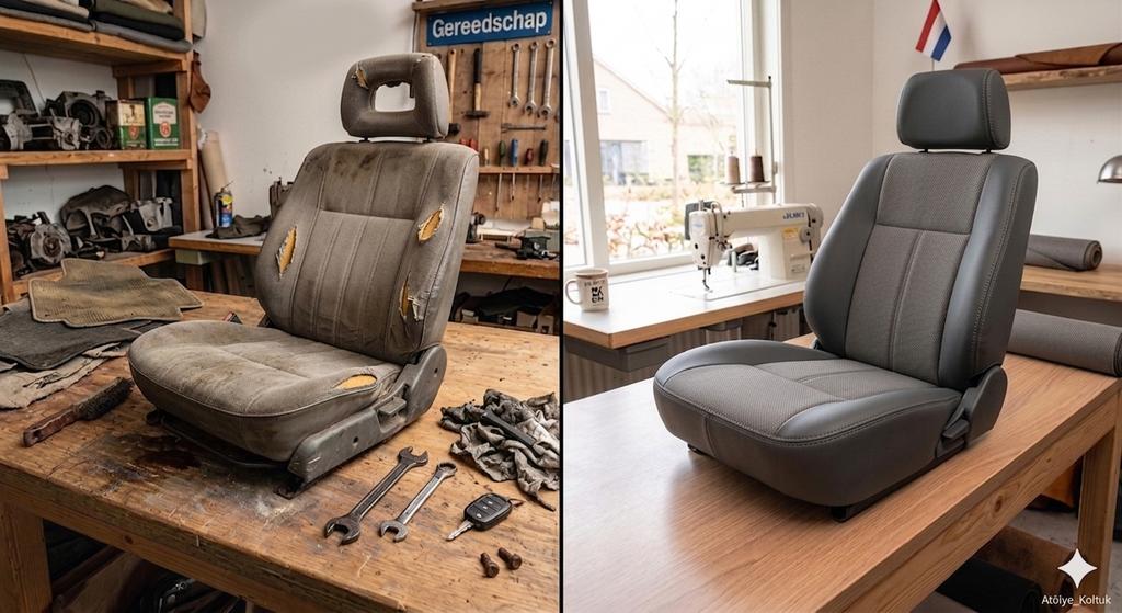Autostoel bekleden & reparatie - Professioneel, Auto-onderdelen, Ophalen, Nieuw